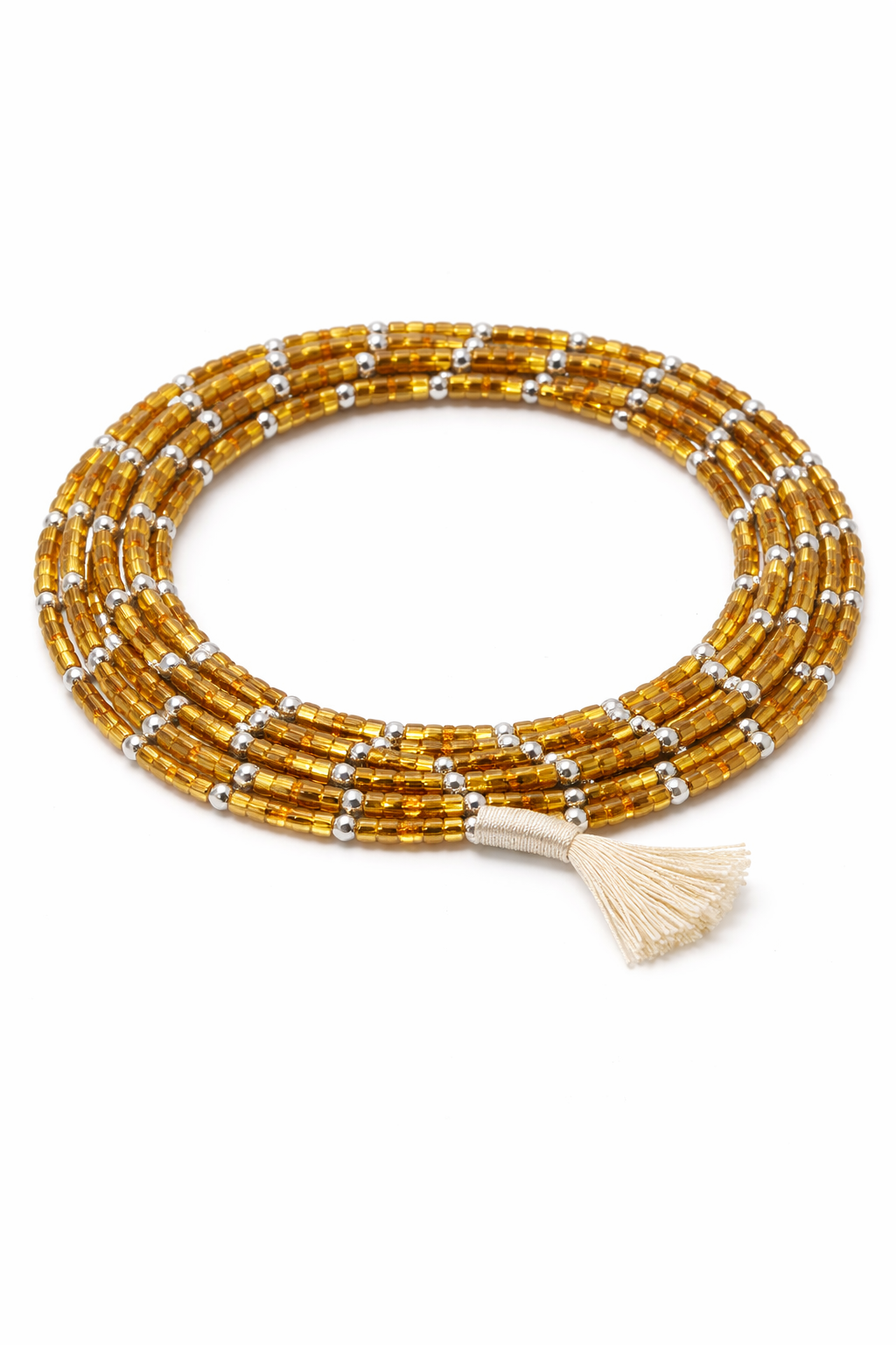 Ghanaian waist beads - Golden Luxe