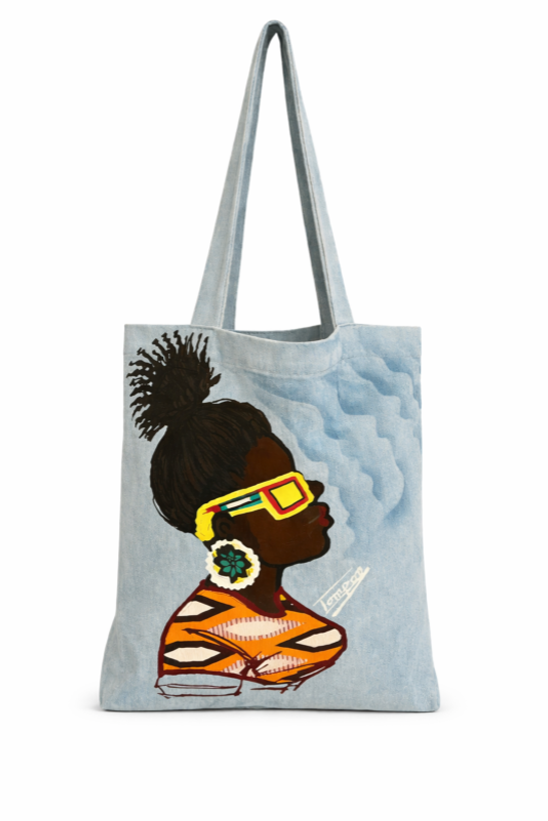 The Tampoo Connection Denim Tote